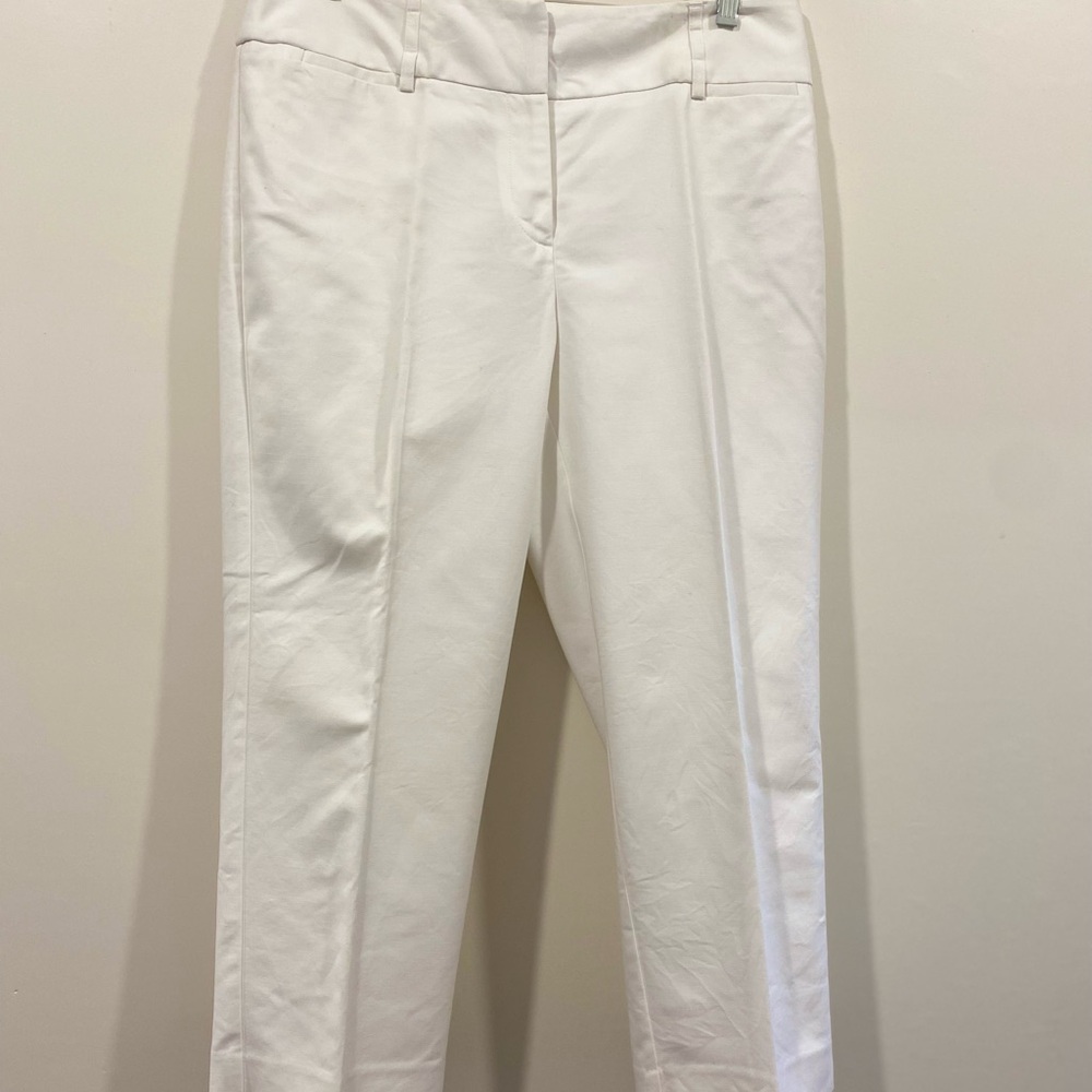 Dana Buchman white crop pant size 10